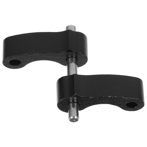 LOLIPPYY 1Set Precision Designed Black Metal Rear Window Hinge Repair Kit for Car Rear Glass