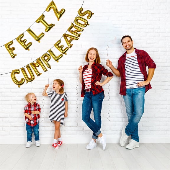 LOLIPPYY 1Set Premium Aluminium Film Balloon Birthday Accessory in Golden for Festive Atmosphere