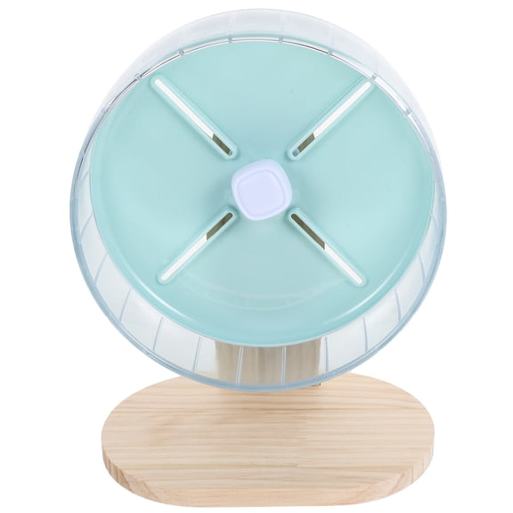 LOLIPPYY 1Set Quiet Hamster Wheel Green Exercise Wheel for Small Pets Suitable for Hedgehogs and Squirrels