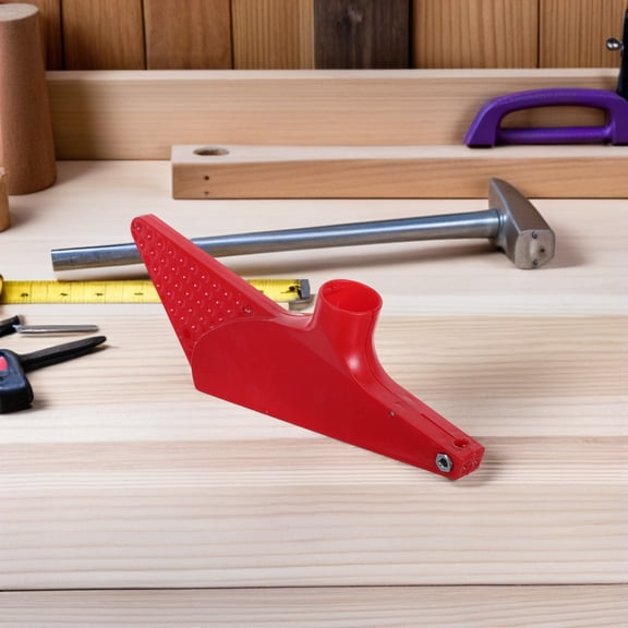 LOLIPPYY 1Set Red Plastic Table Saw Dustproof Cover with Enhanced Visibility for Woodworking Safety