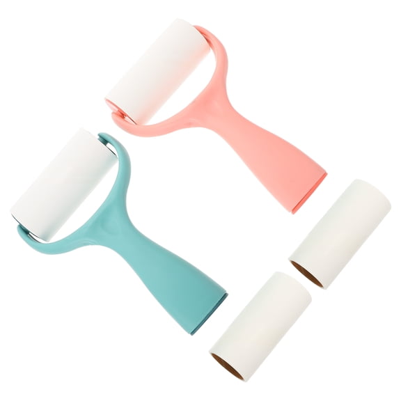LOLIPPYY 1Set Replaceable Paper Lint Remover Roller for Clothes Hair Removal Durable Plastic Material