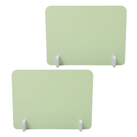 LOLIPPYY 1Set Semi Transparent Desk Divider Screen Panel for Classroom Office Table Use