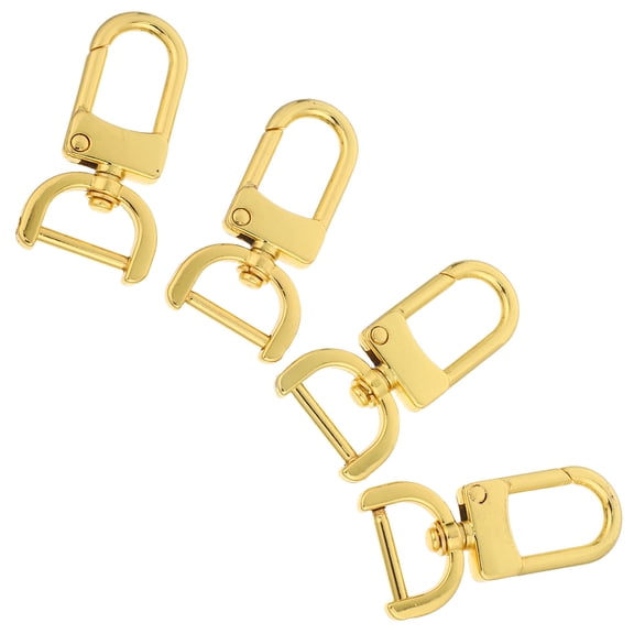 LOLIPPYY 1 Set Metal Snap Hook Swivel Clasp Buckle Clip in Alloy for Purse Strap Connector and Bag Accessories
