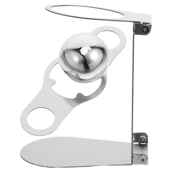 LOLIPPYY 1Set Space Saving Foldable Coffee Filter Rack Stainless Steel Portable Drip Coffee Holder