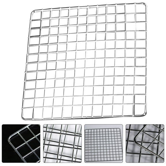LOLIPPYY Stainless Steel Cooling Rack Bakeware Set for Kitchen and Outdoor Use, 1 Piece Design