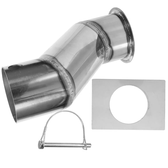 LOLIPPYY 1Set Stainless Steel Rain Chain Adapter for Gutters with Easy Installation and Rust Resistant Finish