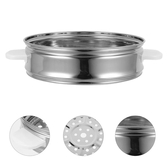 LOLIPPYY 1Set Stainless Steel Steamer Dumpling For Healthy Cooking Food Steamer Restaurant Owners