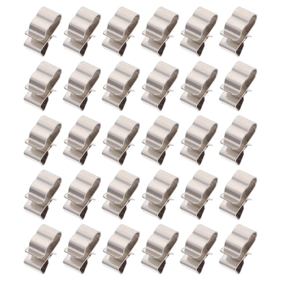 LOLIPPYY 1Set Trailer Frame Wire Clips Stainless Steel with Barbs for Secure Installation and Cable Arrangement