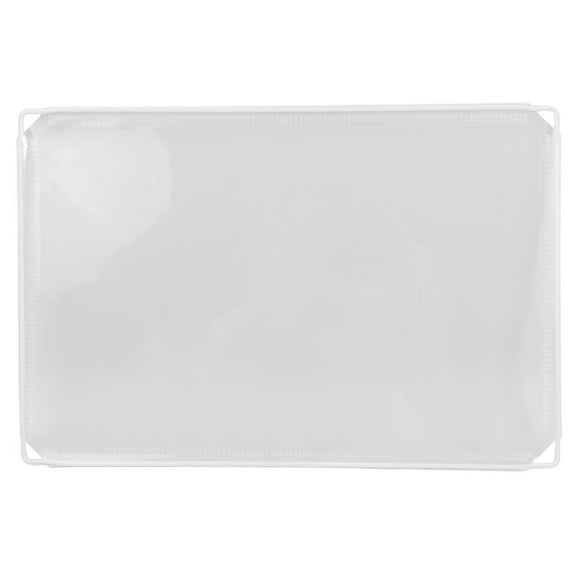 LOLIPPYY 1Set Transparent Desktop Sneeze Guard Board for Office and Classroom Easy Removable Protective Shield