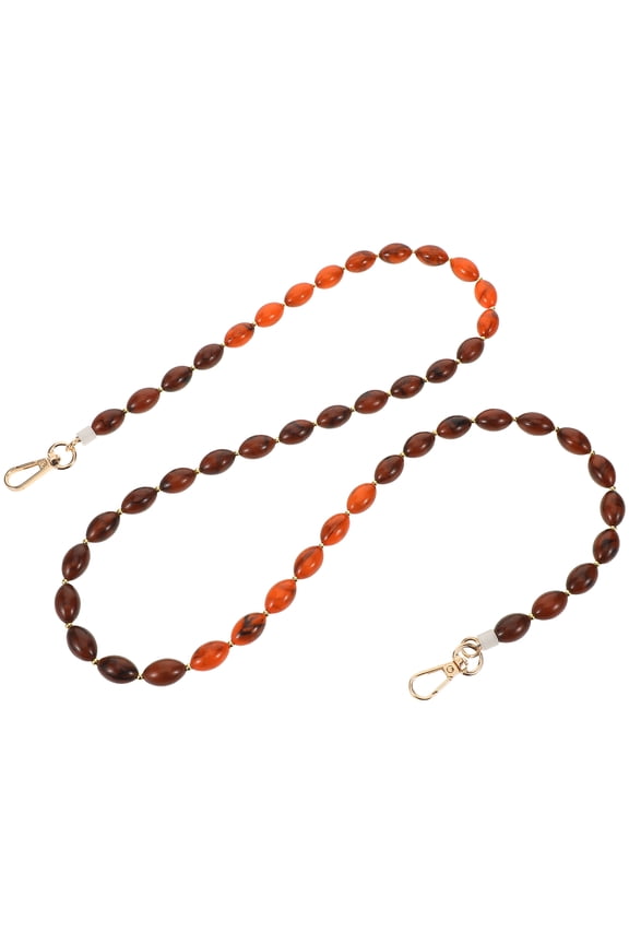 1 Set Underarm Bag Strap with Multi Beads, Stylish Purse Chain Strap, Versatile Fashion Accessory for Handbags