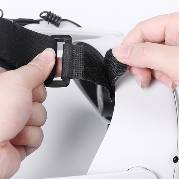 LOLIPPYY 1Set Vr Headset Headband Adapter Kit with Stable Hook and Connection Belt in Assorted Color