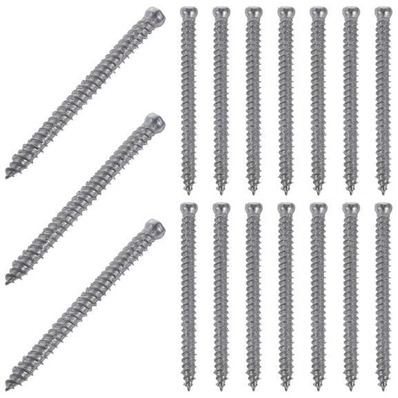LOLIPPYY 1Set Wear Resistant Stainless Steel Self Tapping Screws for Door and Window