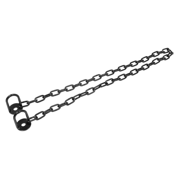 LOLIPPYY 1Set Weatherproof Steel Chain Barrier Link for Crowd Management and Outdoor Security