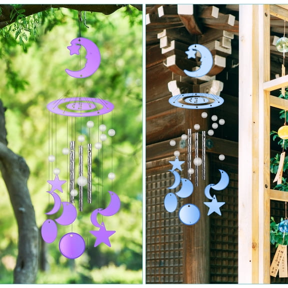 LOLIPPYY 1Set Wind Chime DIY Silicone Mold Kit Multi Flexible Silicone Mold for Epoxy Resin Crafts