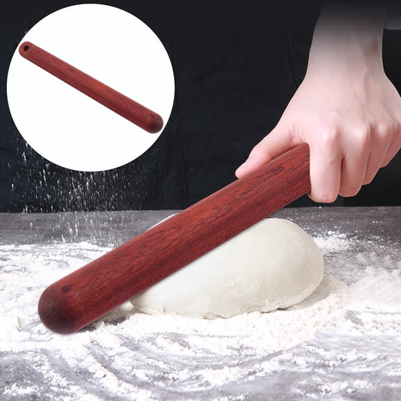 LOLIPPYY Cylindrical Pastry Rolling Pin 1 Pack 11.8 Inch Non-Stick Dough Roller for Baking and Cooking
