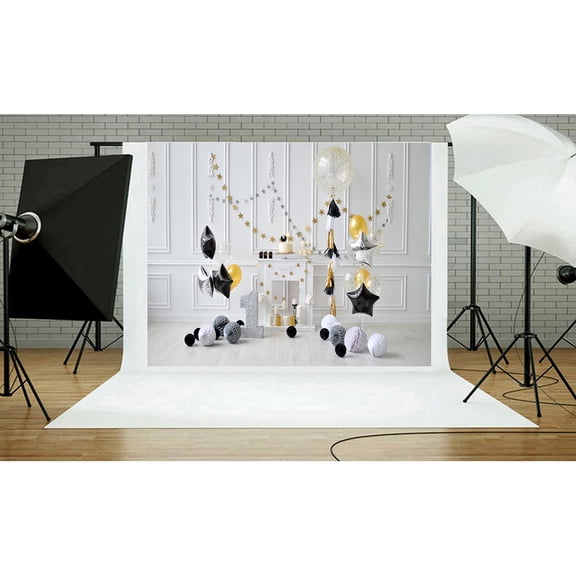 LOLIPPYY 1St Birthday Background Cloth Wrinkle Free Printed Photo Backdrop for Photos