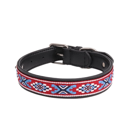 LOLIPPYY 1pc 2.0*50cm Pet Collar Folk-custom Pet Dog Puppy Collar For Pet Dogs