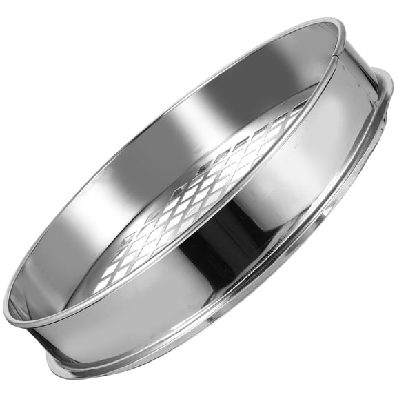 LOLIPPYY 1pc Blueberry Stainless Steel Round Mesh Sieve for Home Use for Sifting and Sorting Products