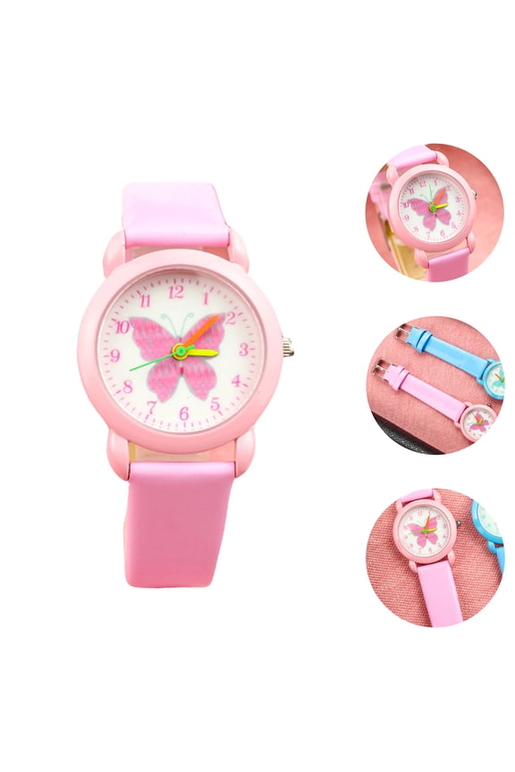 Cartoon Watch Case with Cute Band, Lightweight Comfortable Wristwatch Accessory Perfect for Everyday Outfits