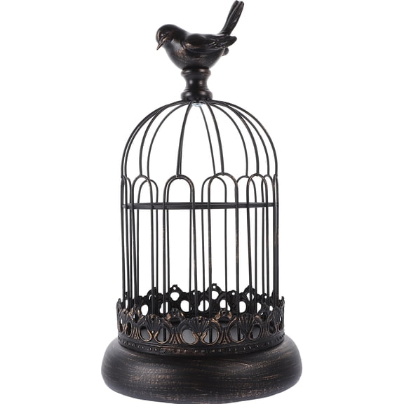 LOLIPPYY 1pc Hollow Candlestick Candle Stand Iron Candlestick Ornament