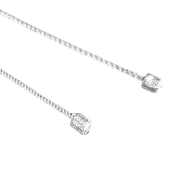 LOLIPPYY 2-Pack Brake Cables, Adjustable Length Plated Steel Wire for Bike Repair and Maintenance