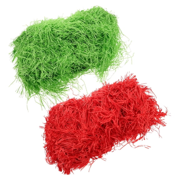 LOLIPPYY 2 Packs Basket Stuffing Shredded Paper Protective Packaging Assorted Color for Craft Supplies Weddings