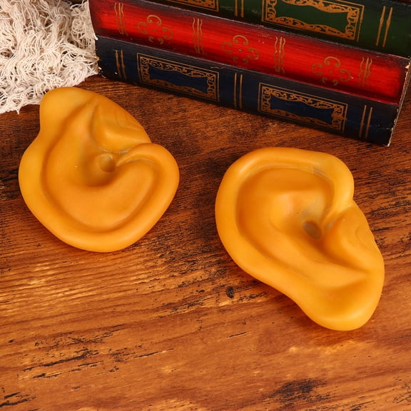 LOLIPPYY 2 Pairs Fake Prop Ears Assorted Color Novel Design Accessories for Bar and