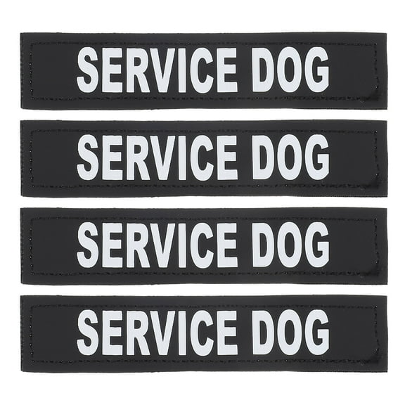 LOLIPPYY 2 Pairs of Reflective Stickers for Pets Dog Vest Stickers Pet Chest Strap Stickers