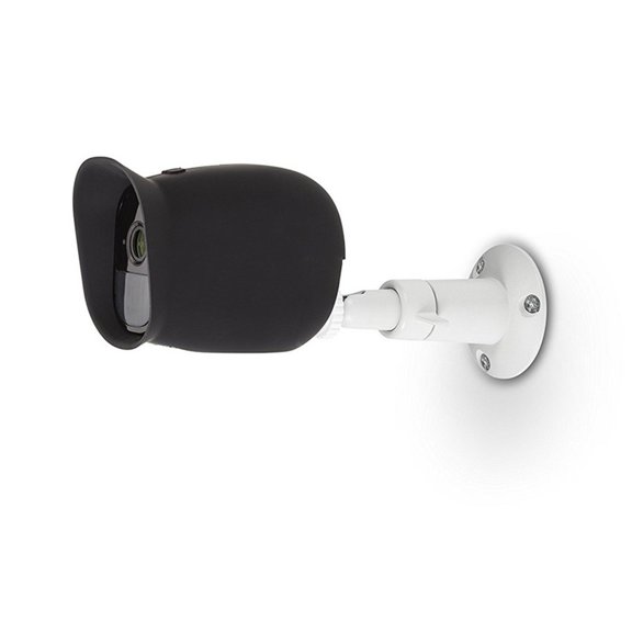 LOLIPPYY 2 Pcs Adjustable Security Camera Bracket Mount for Indoor Outdoor Use White