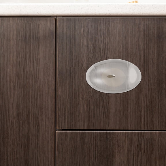 LOLIPPYY 2 Pcs Crystal Drawer Knobs Elegant For Wardrobe Dresser Cupboard Decorative Lightweight Design For