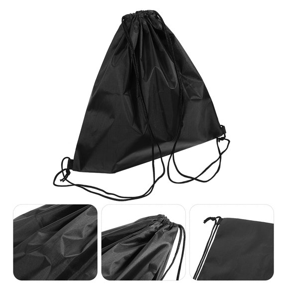 LOLIPPYY 2 Pcs Drawstring Backpack Bags for Motorcycle Riding with Protection for Fan Gear