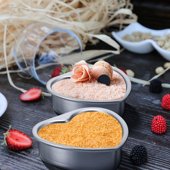 LOLIPPYY 2 Pcs Ring Molds for Baking Aluminium Alloy Non-stick for Bakers