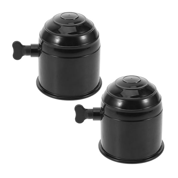 LOLIPPYY 2 Pcs Tow Hitch Cover Towing Hitch Ball Cover Dustproof Black For Truck Owners