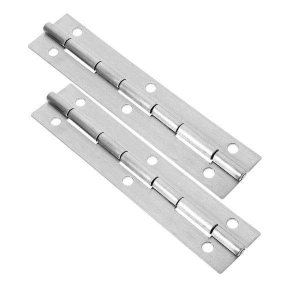 LOLIPPYY 2 Piece Stainless Steel Piano Hinges Long Continuous Heavy Duty Hinges for Doors and Cabinets