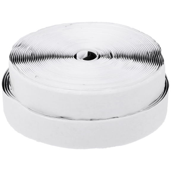 LOLIPPYY Double-Sided Sticky Strip Hooks with Strong Adhesive Tape Rolls, Self-Stick Fastener Strips for Home and Office Use