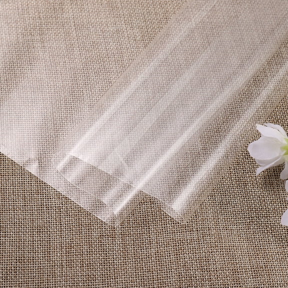 LOLIPPYY 2 Rolls See Through Wrapping Paper Transparent OPP Glassine for Flower Wrapping