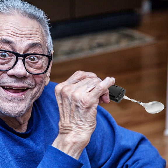 LOLIPPYY 2 Sets Gadgets for Disabled Patients Black Rubber Plastic Anti-shaking Design