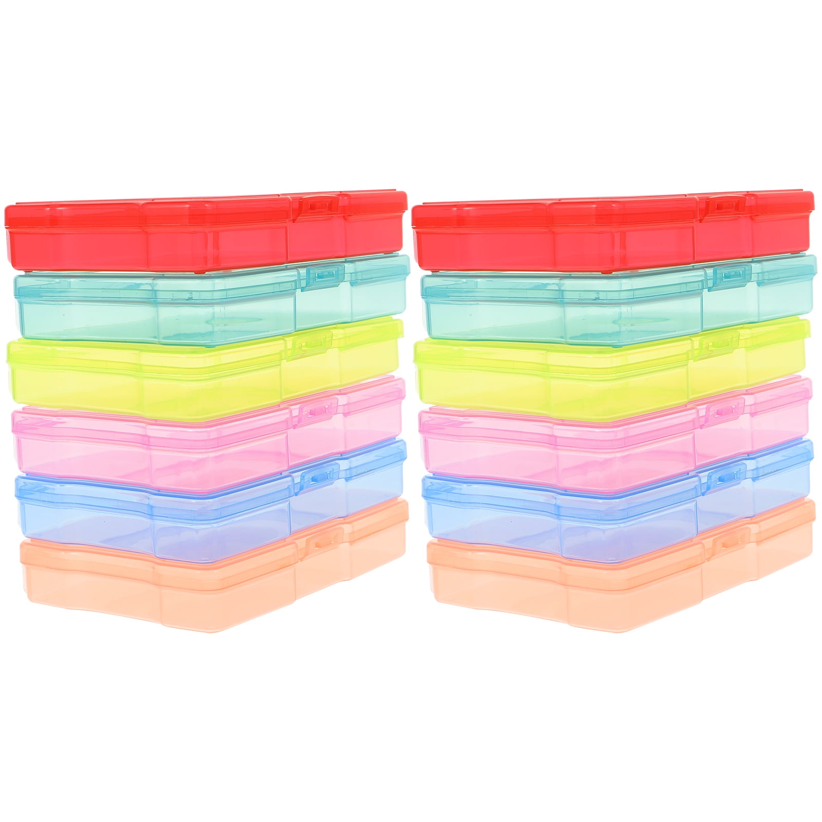 LOLIPPYY 2 Sets Multi-functional Card Boxes Photo Keepers Photos Organizers Photo Organizers