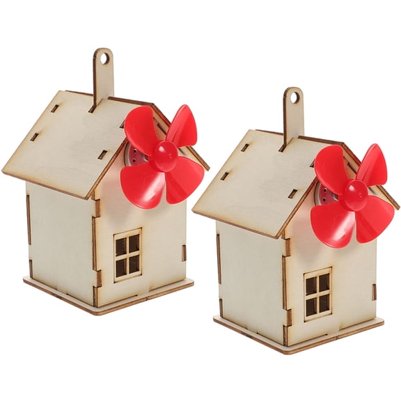 LOLIPPYY 2 Sets of Solar System Building Set Wooden for Science Experiment in Birthday