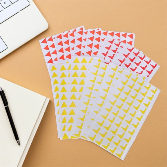 LOLIPPYY 2000-Piece Map Position Stickers with Strong Adhesive for Hiking, Trail Marking, Outdoor Adventure and Travel Decor