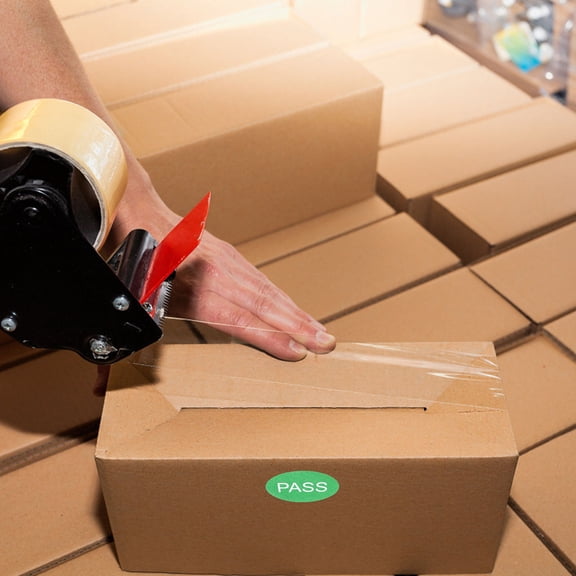 LOLIPPYY 2000- Self-Adhesive Passed Stickers for Quality Control, Warehouse Status, Inspection Labels