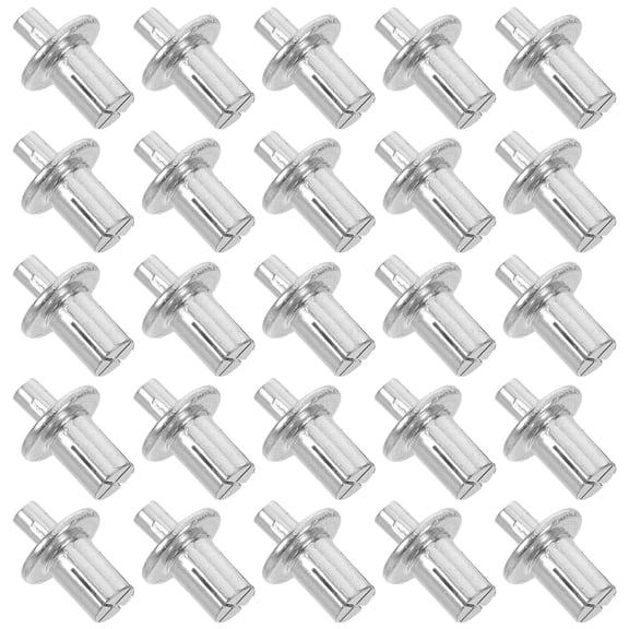 LOLIPPYY 200Pcs Aluminum Expansion Rivets with Dome Head Secure Knock on Rivet Fasteners for Industrial Use