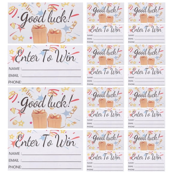 LOLIPPYY 200Pcs Multi Use Raffle Tickets with Writable Surface and Preprinted Lines for Salons Restaurants Gyms