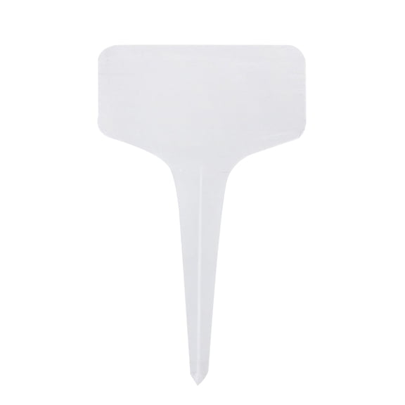 LOLIPPYY Durable Plastic Garden Labels White Plant Markers for Gardening 200Pcs
