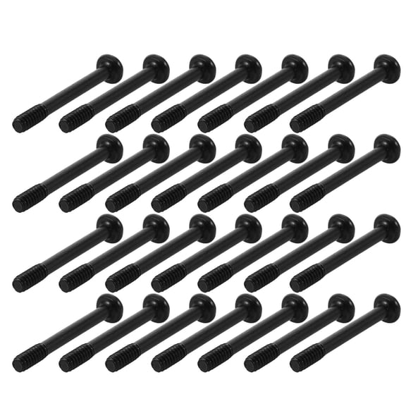 LOLIPPYY 200Pcs Self Tapping Black Computer Screws for Pc Case Fan Installation and Durable Chassis Fixing