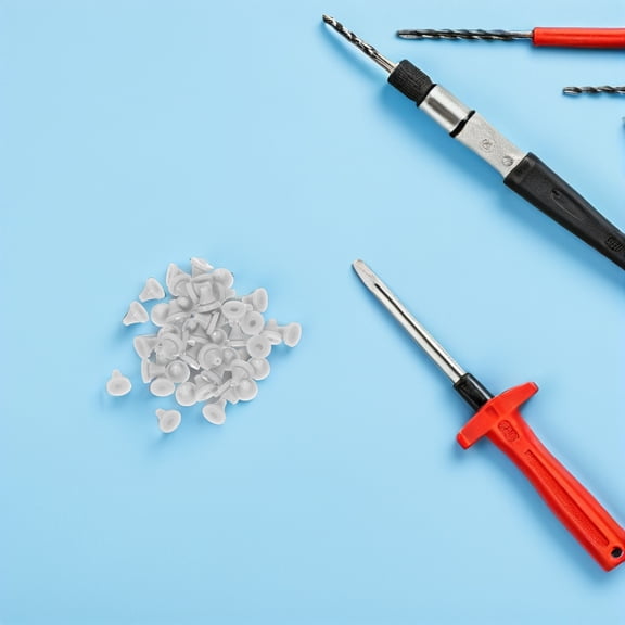 LOLIPPYY 200-Piece Silicone Nozzle Replacement Kit for Shower Repair and Easy Installation, and Leak-Resistant