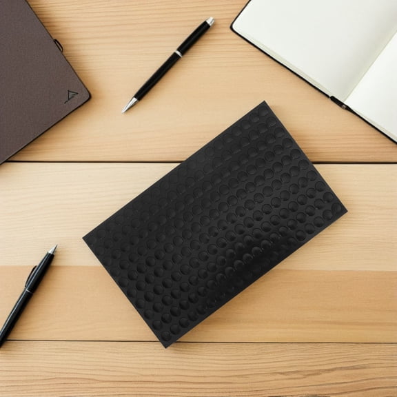 LOLIPPYY 200Pcs Universal Gaming Mouse Skates Black Plastic Mouse Feet Pads for Enhanced Durability and Glide