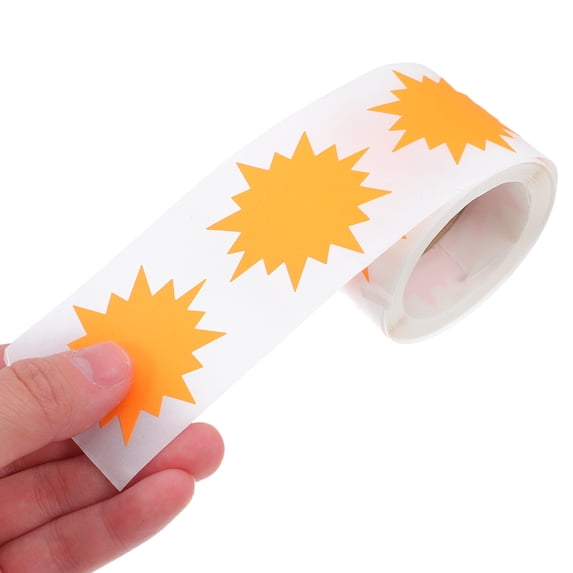 LOLIPPYY 200Pcs Writable Sale Price Stickers for Garage Sale and Retail Store Labeling