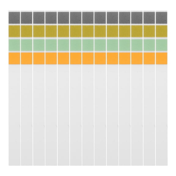 LOLIPPYY 200pcs Food pH Tester Strips Assorted Color for Precise and Versatile Testing with Wide pH Range 014
