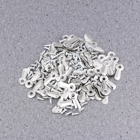 LOLIPPYY 200pcs Metal Photo Frame Clips Installation Accessories for Homeowners and Craft Enthusiasts